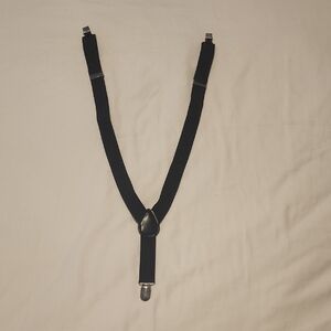 Boy's Black Suspenders